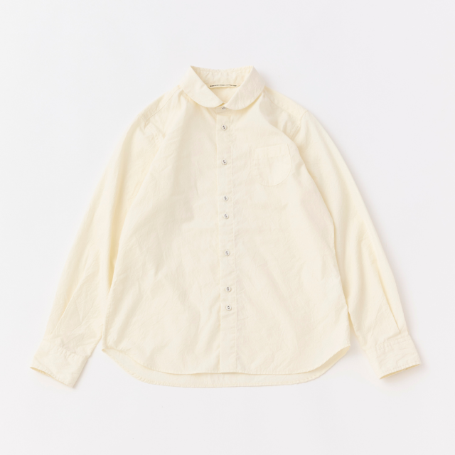 リンクルワッシャー ラウンドカラーシャツ KATO` GRANDMA MAMA DAUGHTER