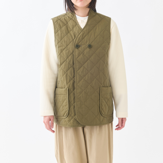 キルティングジレ