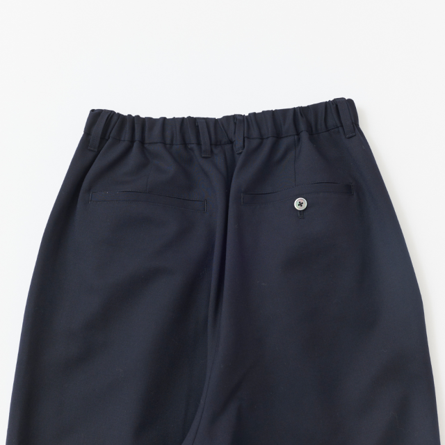 ウールギャバジン ワイドテーパードパンツ KATO` GRANDMA MAMA DAUGHTER