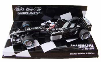 1 43 Bar Honda ホンダ 04 コンセプトカー バトン F１グッズ ミニカーの専門店 Grandprix