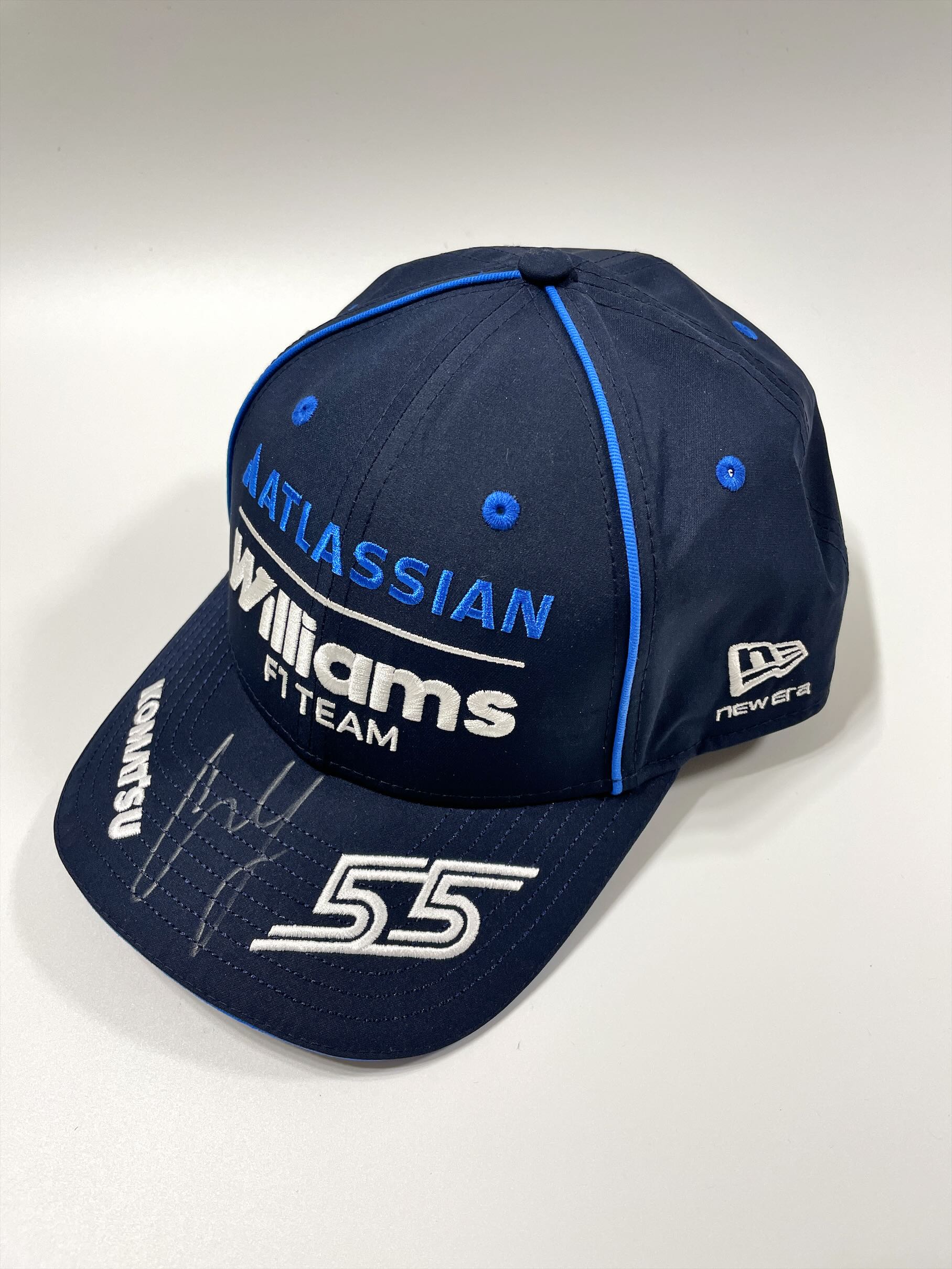 C.サインツ直筆サイン入 2026　ウィリアムズF1　ドライバーズキャップ(市販品)