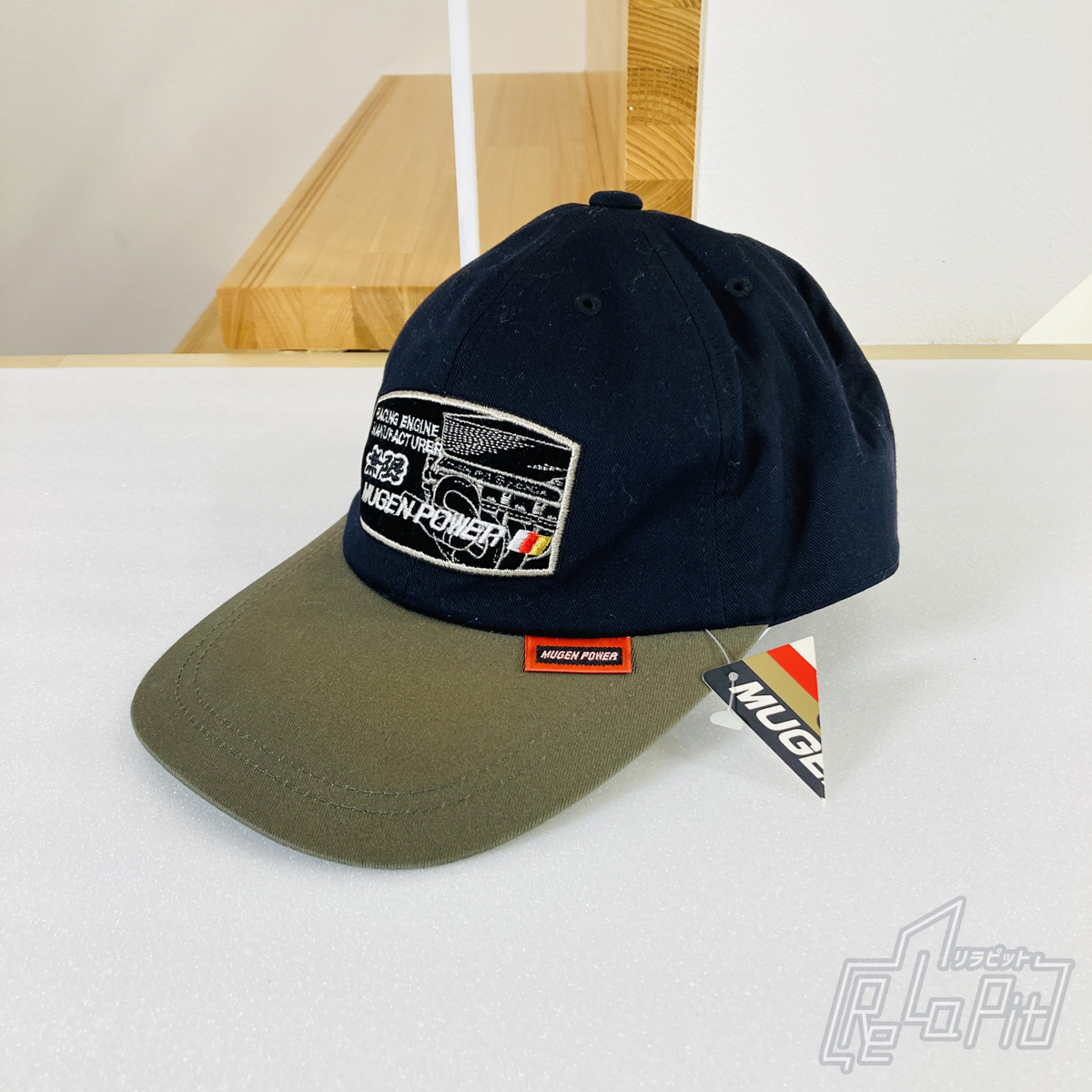 【ReLaPit古着販売】【宅急便発送】無限ホンダ 無限パワー ツートンカラー ベースボールキャップ
