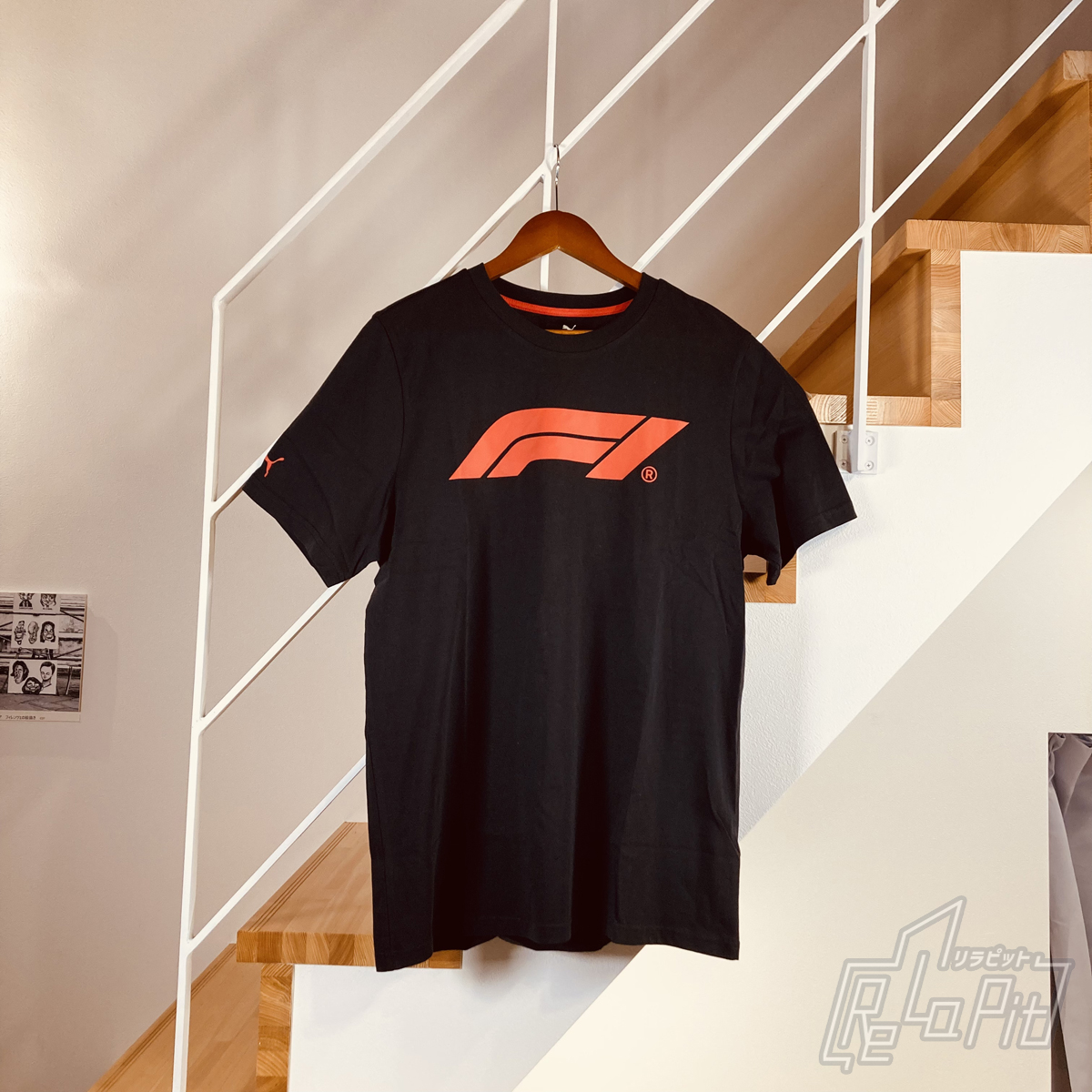 【ReLaPit古着販売】【メール便発送】F1×PUMA コラボ　Tシャツ　Lサイズ　新古品