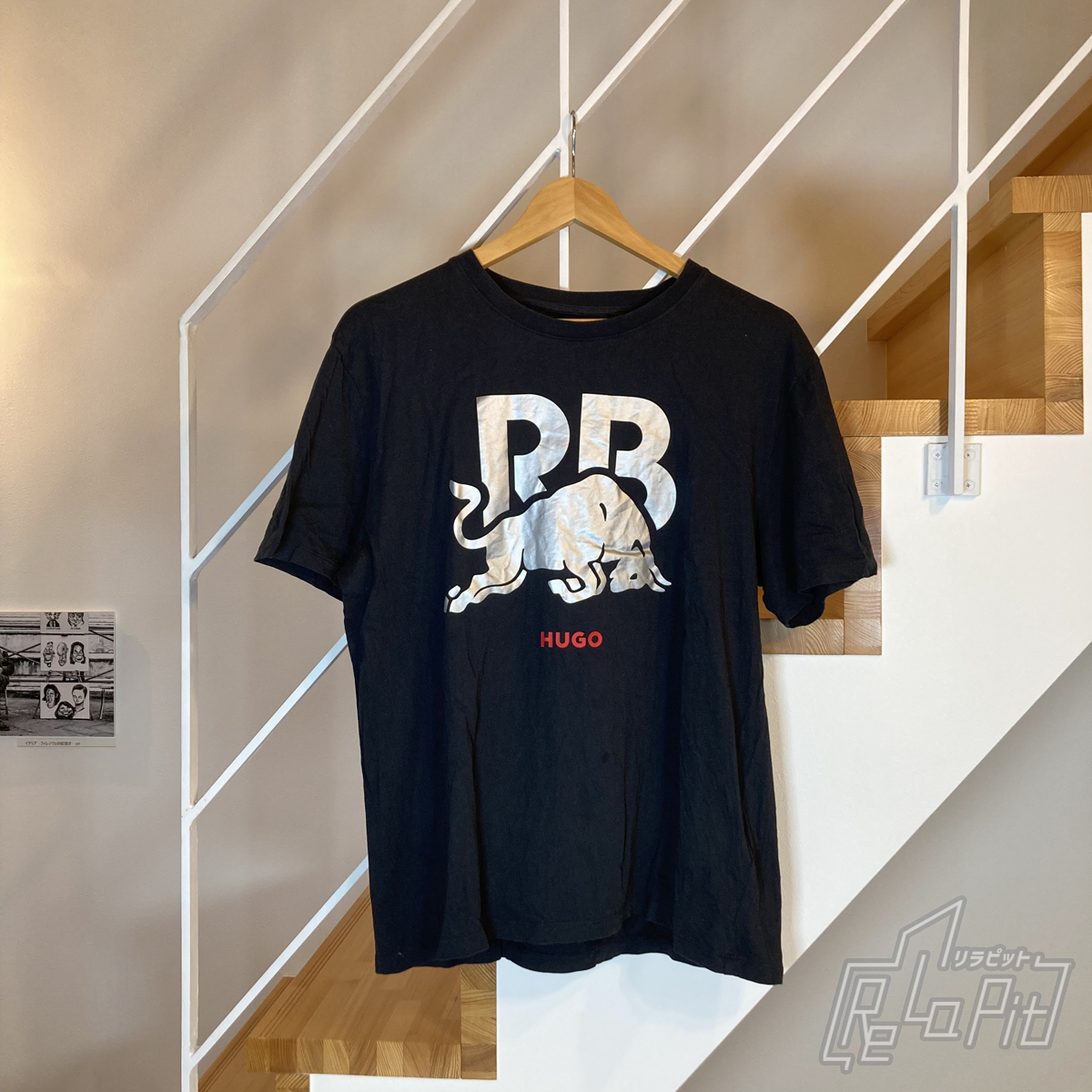 【ReLaPit古着販売】【メール便発送】VCARB F1 ライフスタイルＴシャツ  ブラック Mサイズ