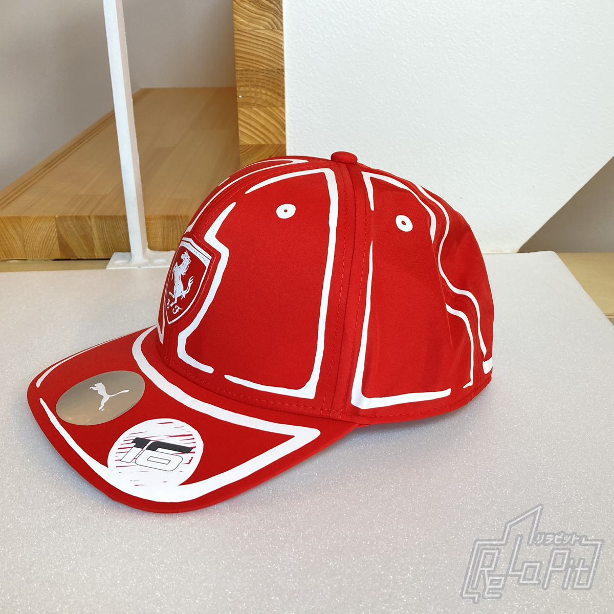 【ReLaPit古着販売】【宅急便発送】フェラーリ F1 ラスベガスGP限定　ルクレールドライバーズキャップ フリーサイズ 新古品　新品タグ付