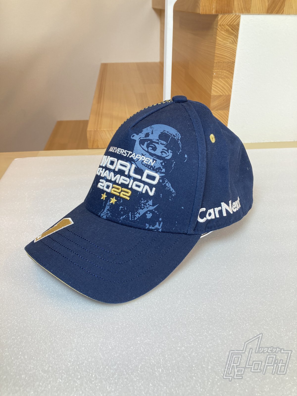 【ReLaPit古着販売】【宅急便発送】フェルスタッペン.com 2022ワールドチャンピオンキャップ FREEサイズ