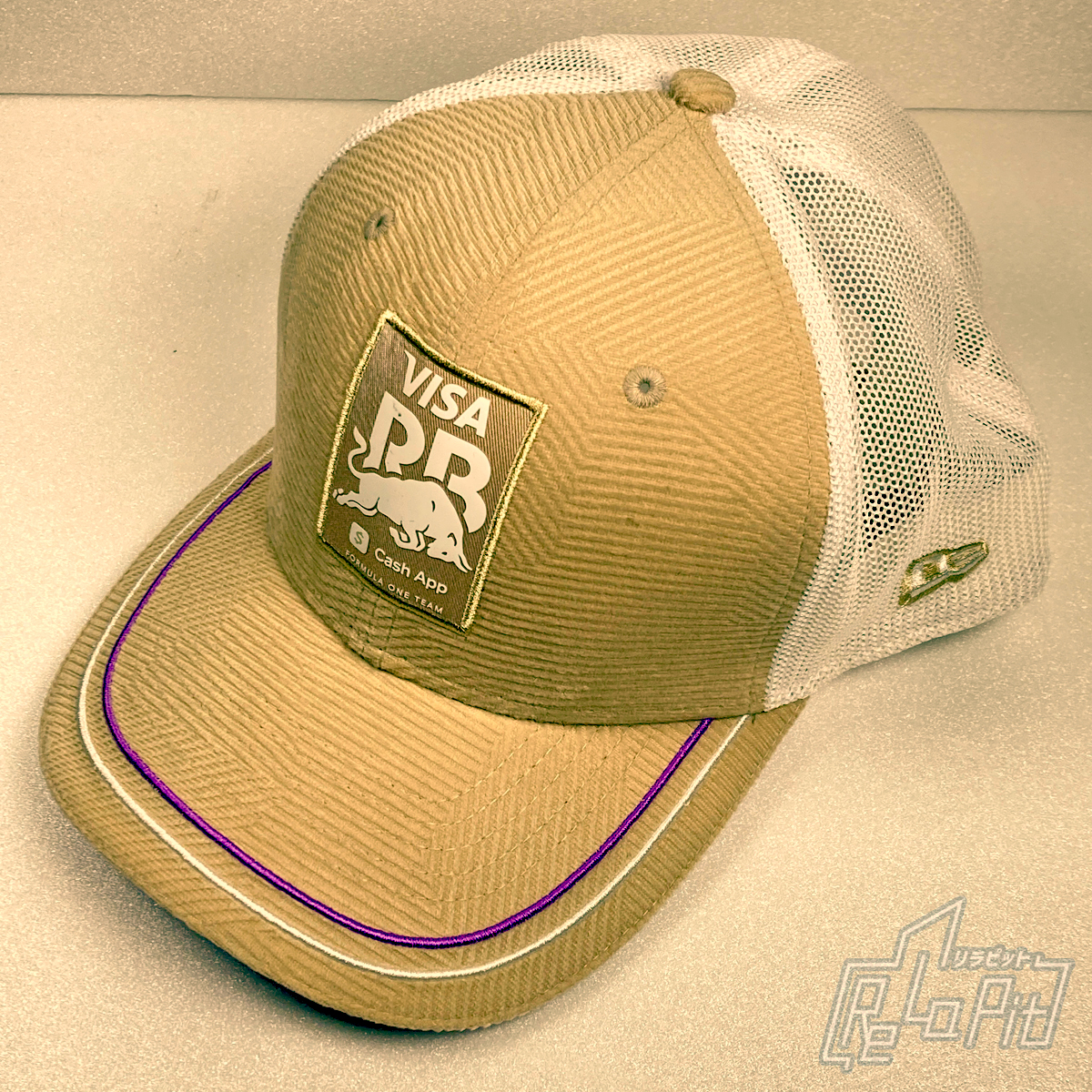 【ReLaPit古着販売】【宅急便発送】レーシングブルズ キャップ マイアミGP (クリーム色)　新品タグ付 Type A