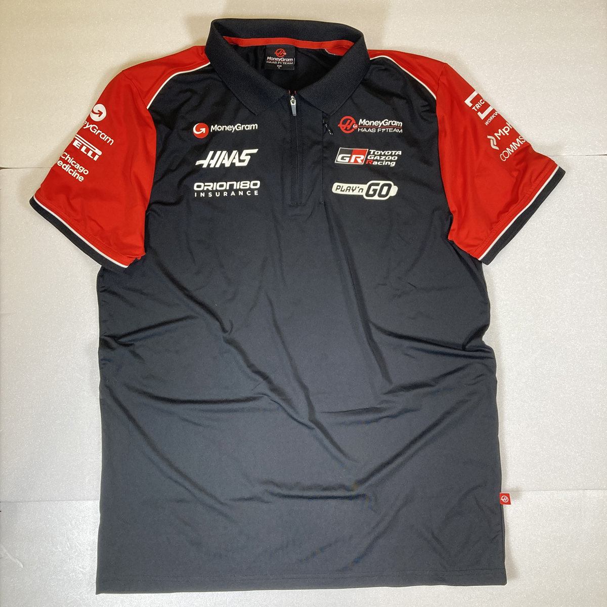 ハース F1 チーム支給品 ポロシャツ 2025  新品 サイズL