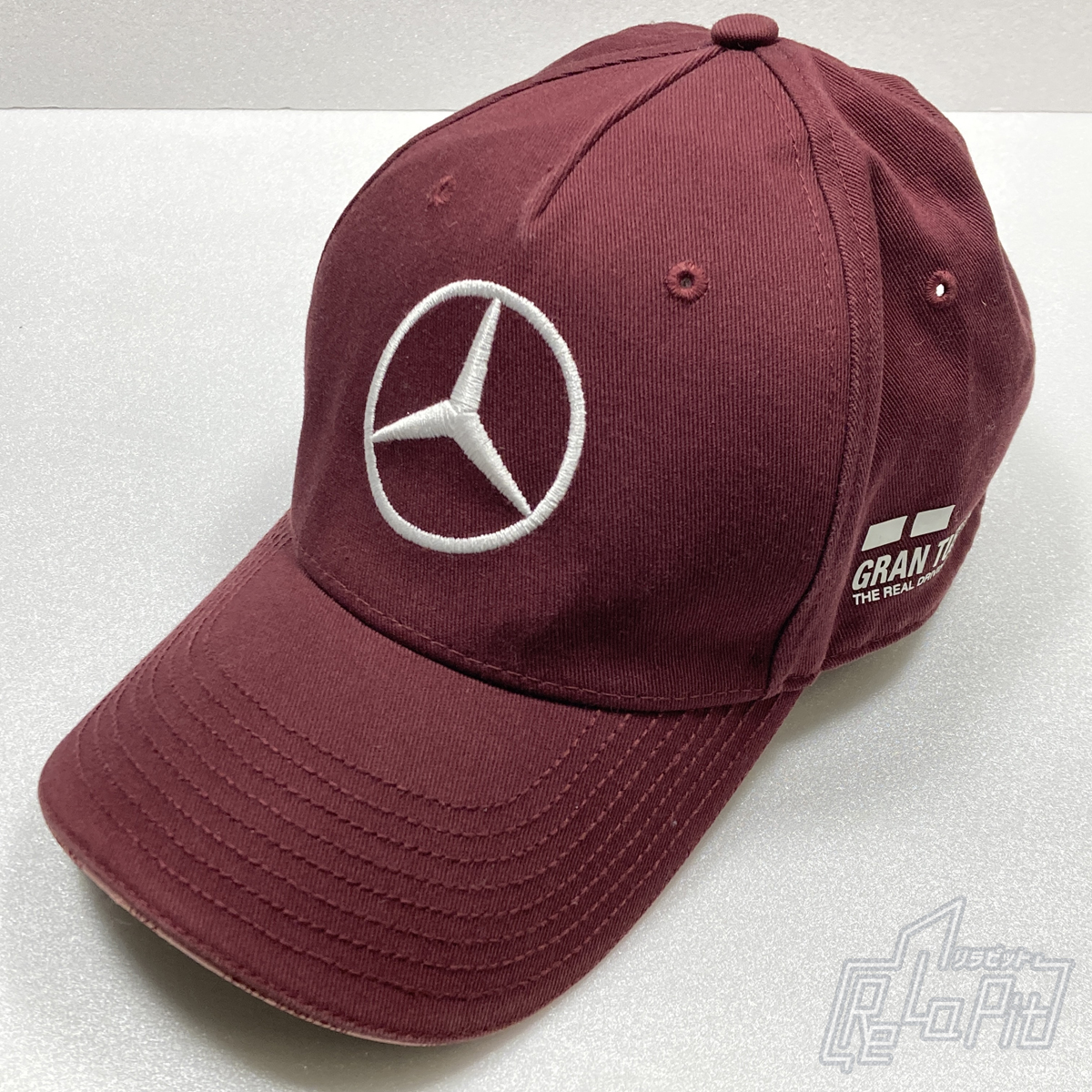 【ReLaPit古着販売】【宅急便発送】メルセデス チーム キャップ バーガンディー