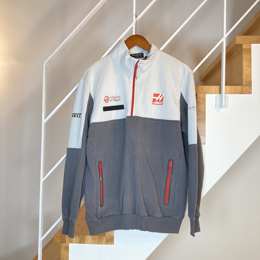 ハース 支給品 ハーフジップ ジャケット Lサイズ USED