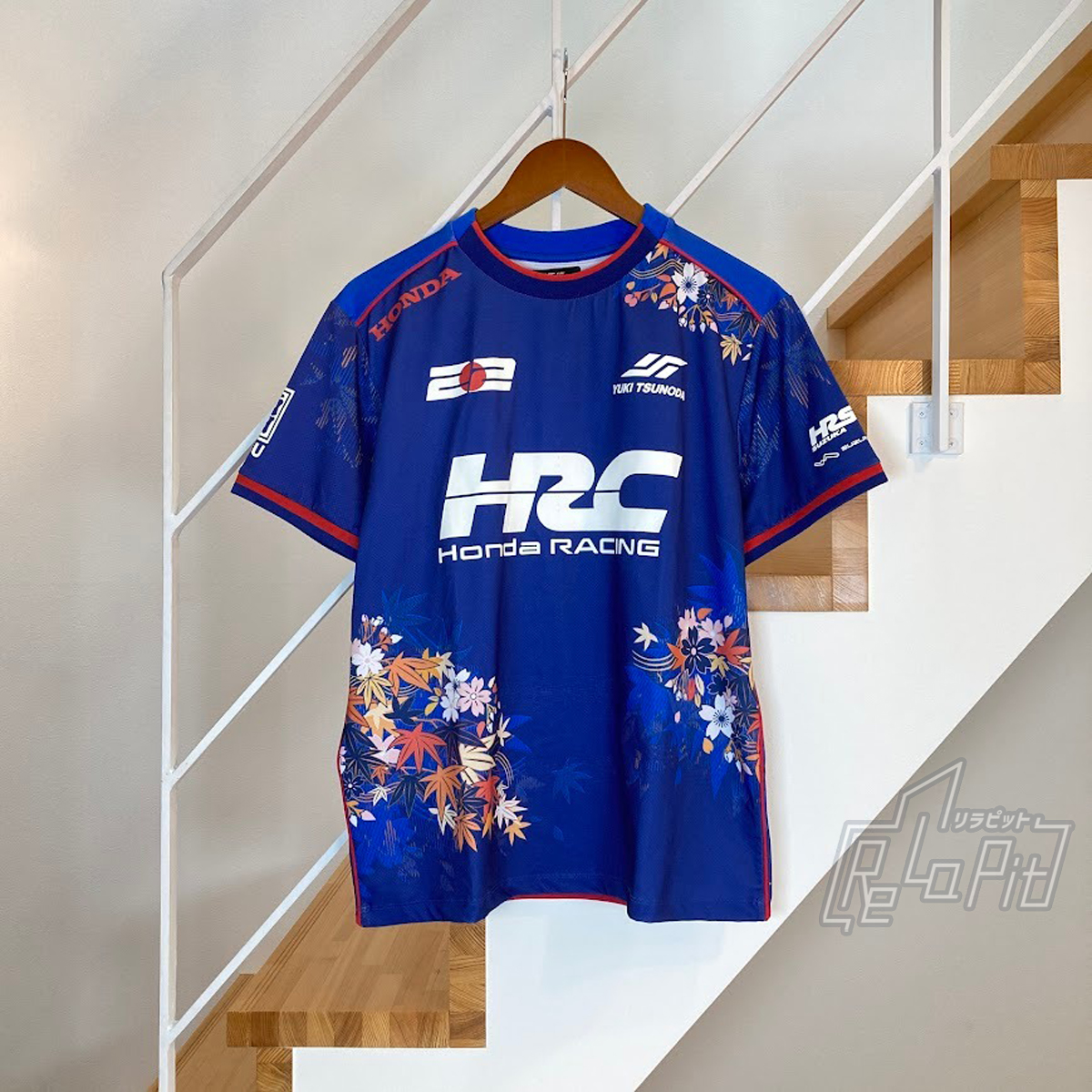 【ReLaPit古着販売】【メール便発送】ホンダ HRC 角田裕毅コラボTシャツ サイズS