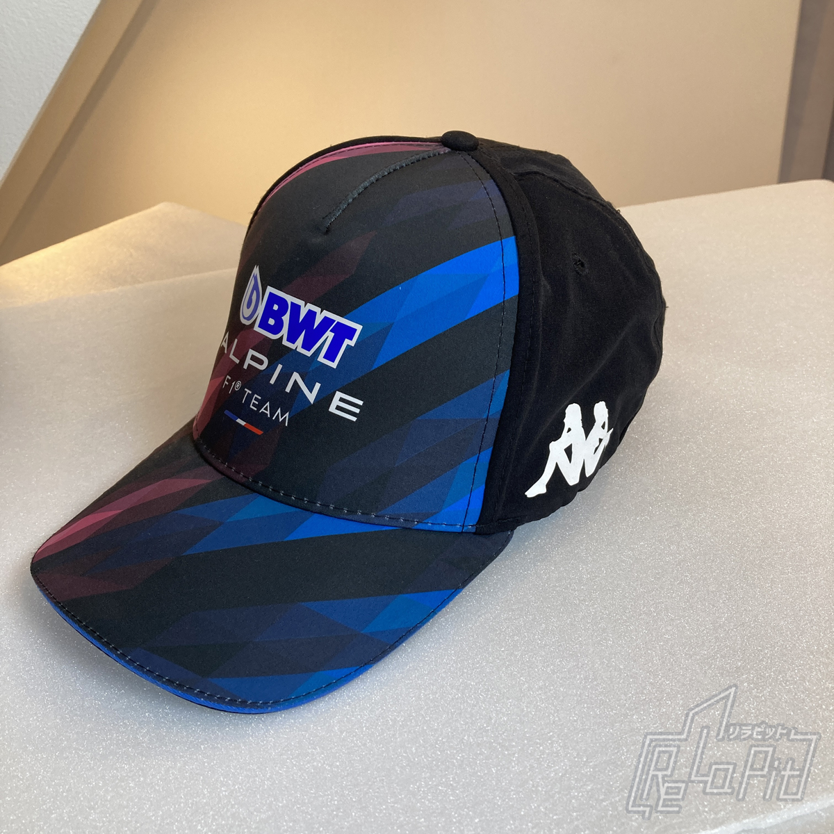 【ReLaPit古着販売】【宅急便発送】アルピーヌ F1チーム キャップ レッド×ブルー
