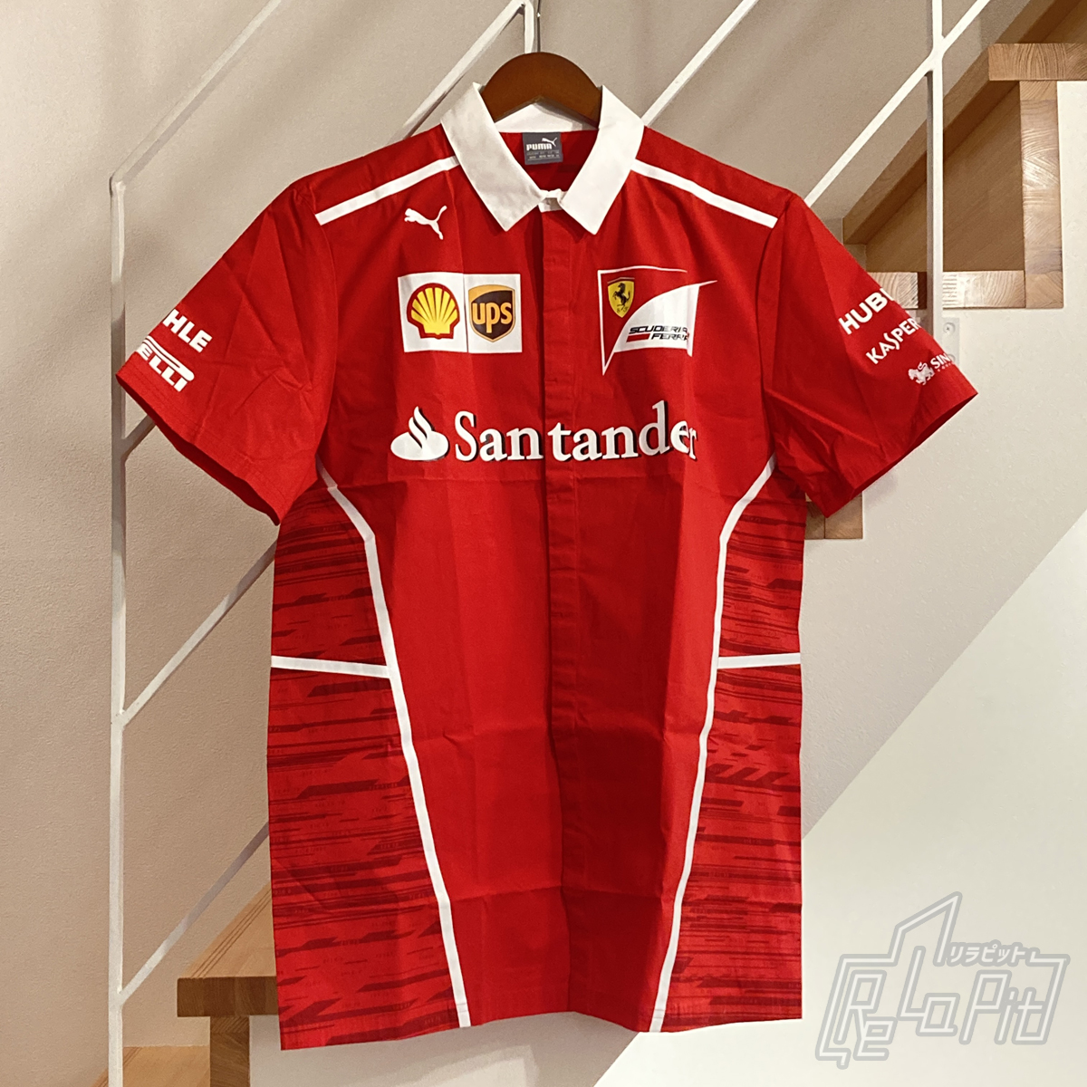【ReLaPit古着販売】【メール便発送】フェラーリ 2017 Tシャツ サイズＭ