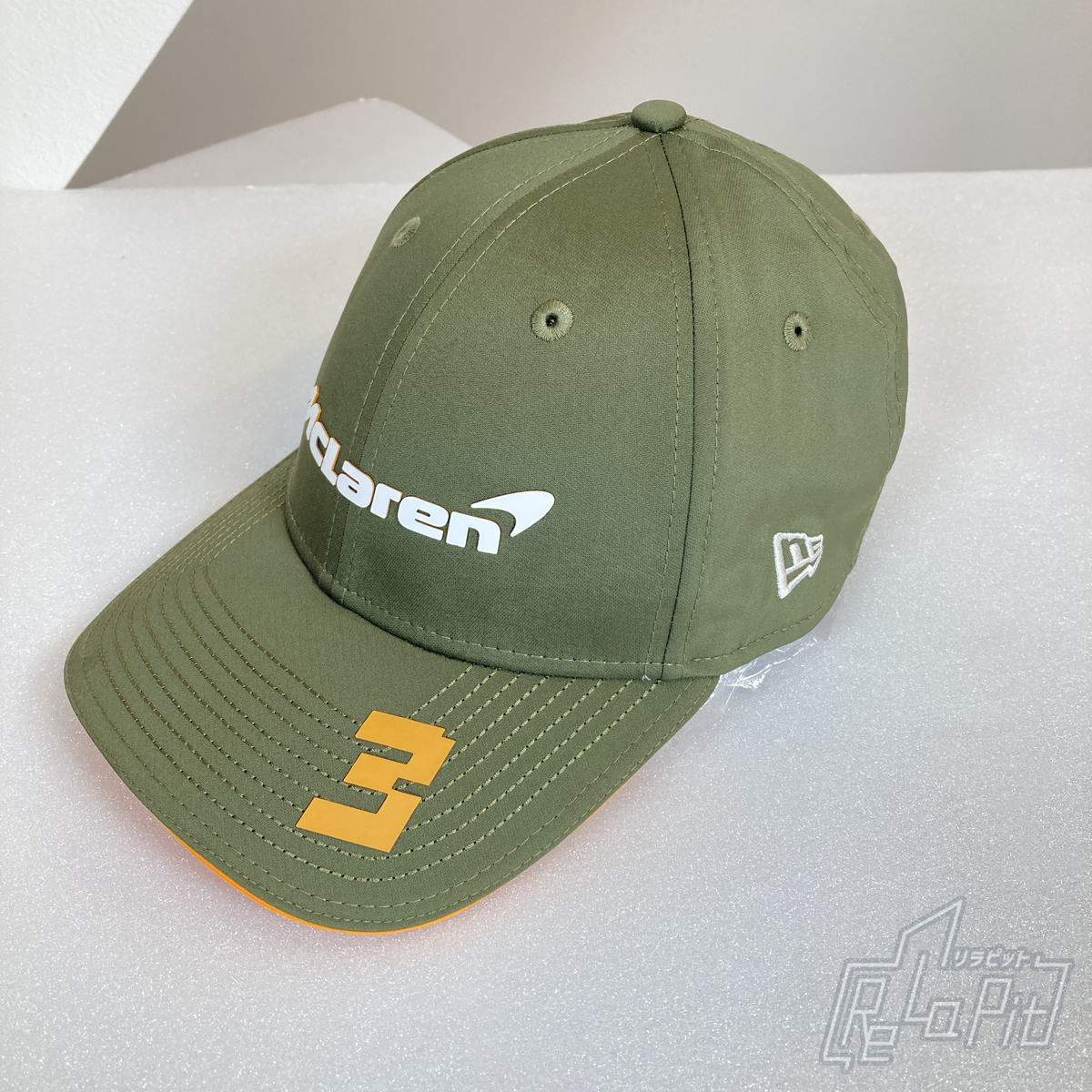 【ReLaPit古着販売】【宅急便発送】マクラーレン F1 ダニエル・リカルド ドライバーズ キャップ カーキ