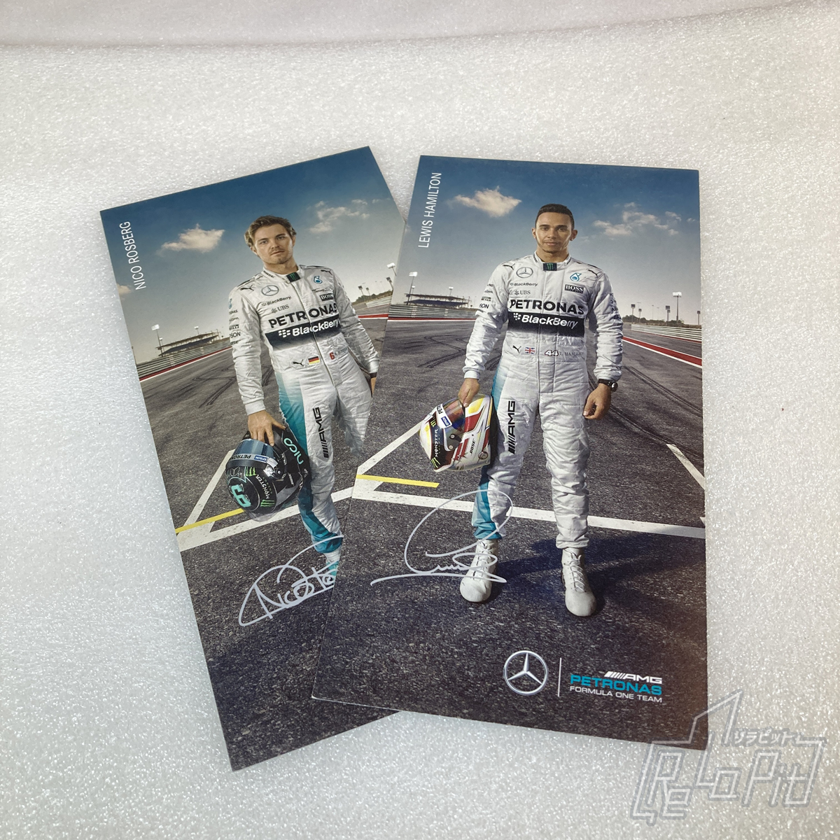 【ReLaPit古着販売】【メール便発送】メルセデスAMG ドライバーズカード2015年2名セット