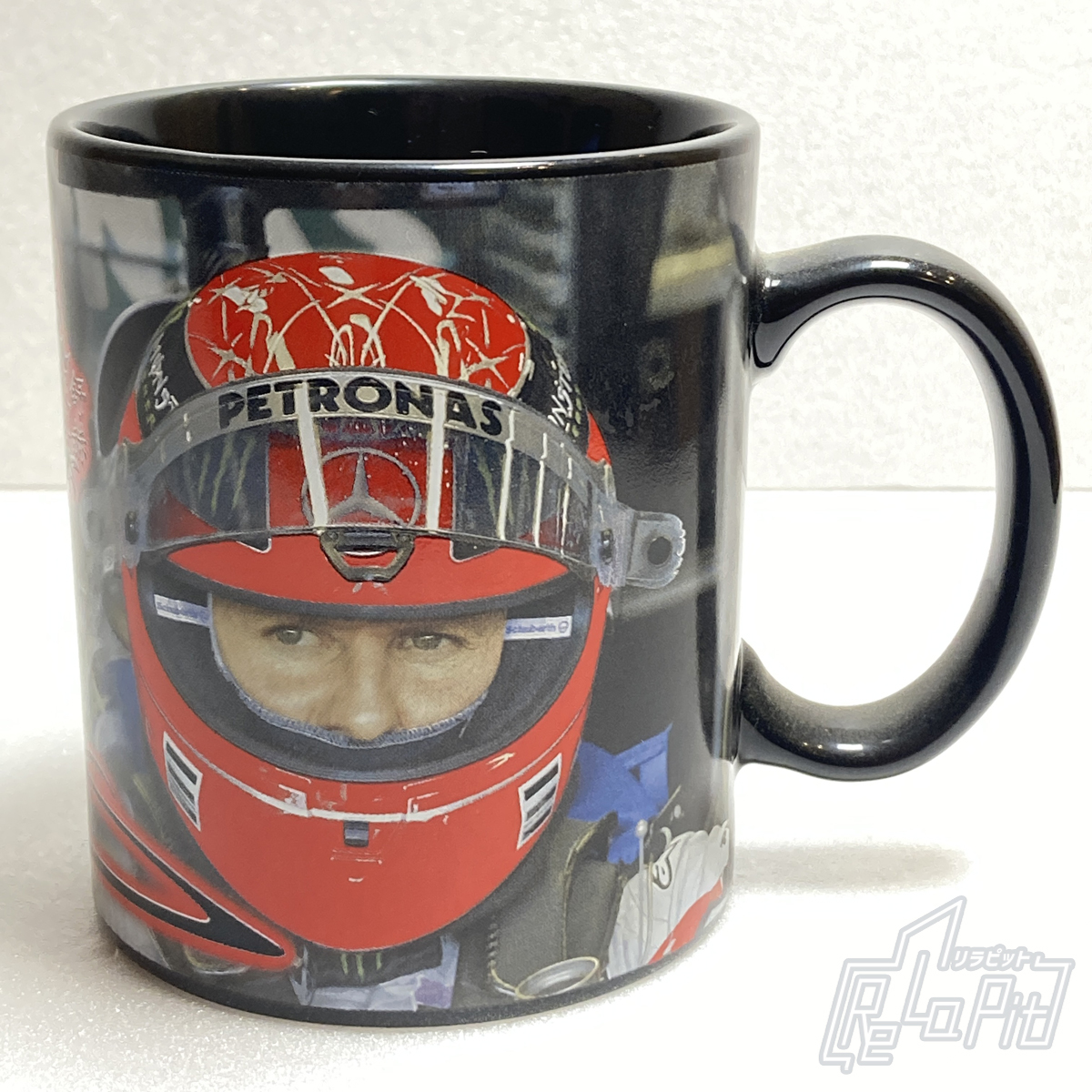 【ReLaPit古着販売】【宅急便発送】ミハエル・シューマッハ マグカップ ブラック