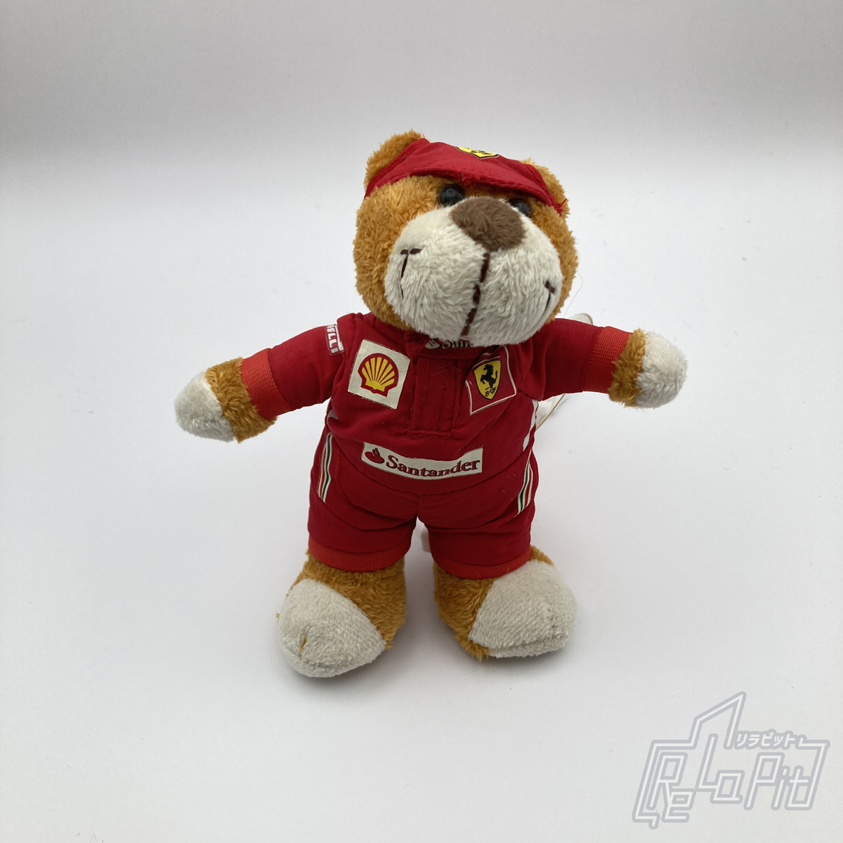 【ReLaPit古着販売】【宅急便発送】フェラーリ マスコット ベア レーシングスーツ レッド 吸盤タイプ 14cm