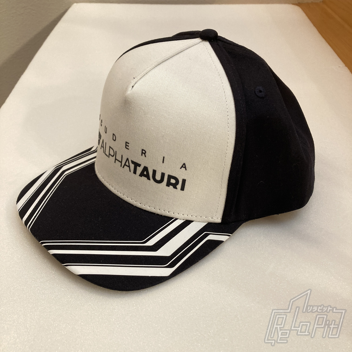 【ReLaPit古着販売】【宅急便発送】アルファタウリ チームキャップ ホワイト 2023年 新品・未使用