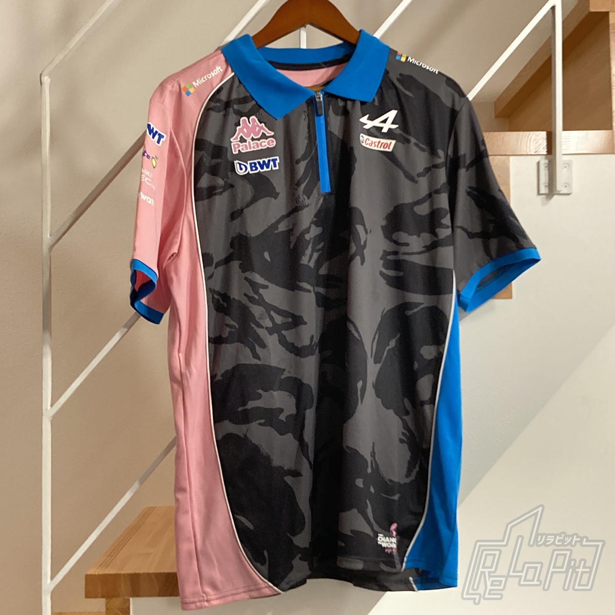 【ReLaPit古着販売】【メール便発送】アルピーヌ 2023 ラスベガス限定 チーム ZIP Tシャツ XLサイズ 支給品