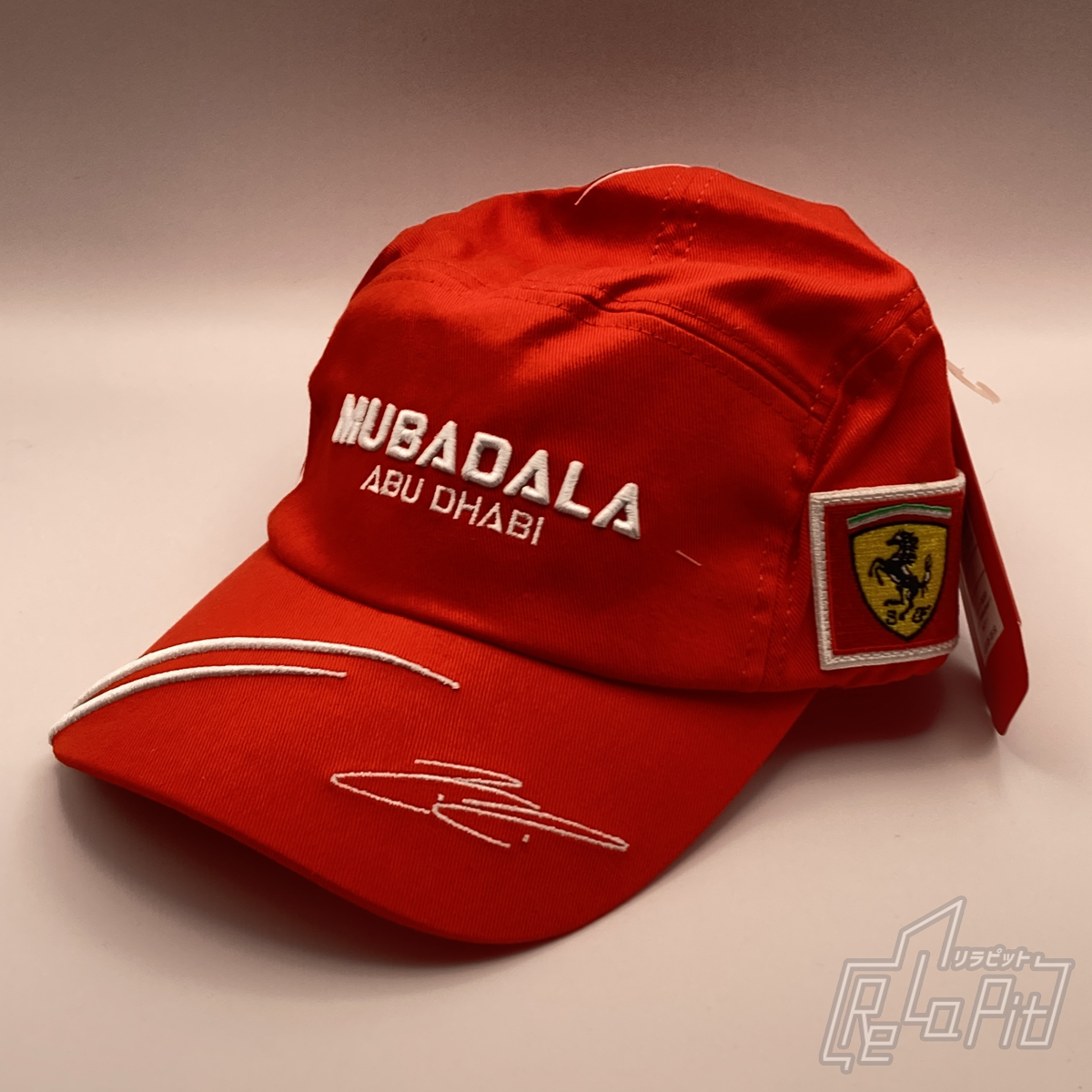 【ReLaPit古着販売】【宅急便発送】PUMA フェラーリ K.ライコネン キャップ レッド 760264-01 タグ付き ゼッケン6