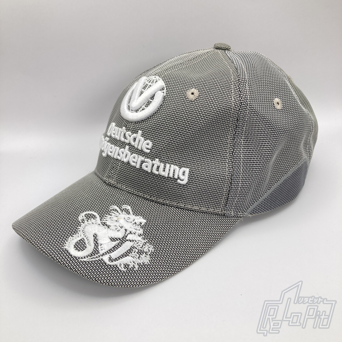 【ReLaPit古着販売】【宅急便発送】ミハエル・シューマッハ 2010 DVAG キャップ グレー USED