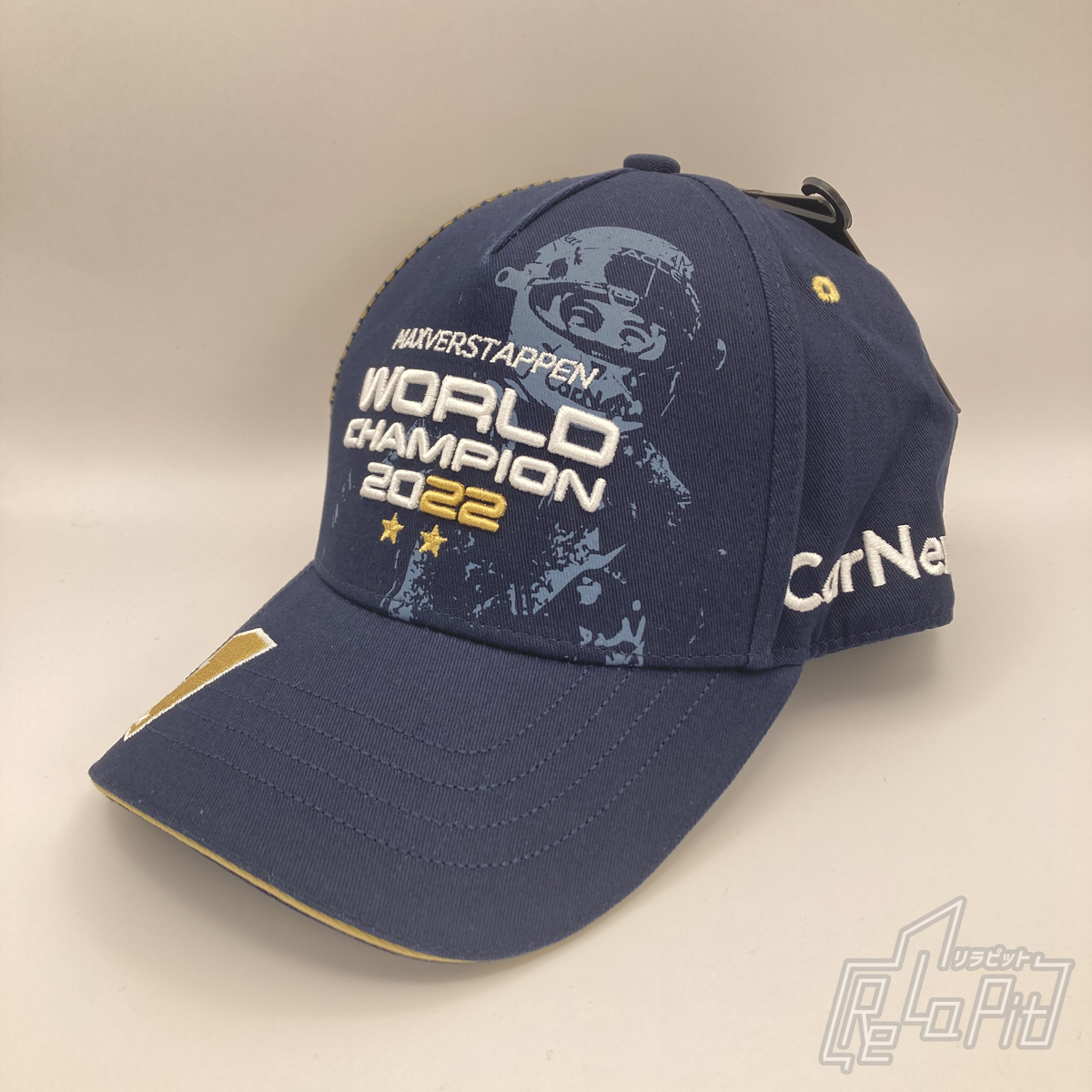 【ReLaPit古着販売】【宅急便発送】マックス・フェルスタッペン レッドブル・レーシング 2022 チャンピオン記念キャップ ネイビー