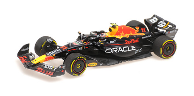 【開幕ミニカーフェアー対象】ミニチャンプス 1/43 レッドブル RB19 S.ペレス アブダビGP 2023