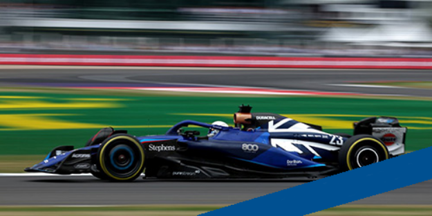 ミニチャンプス 1/43 ウィリアムズ FW45 A.アルボン イギリスGP 2023 ウィリアムズ GP参戦800戦仕様