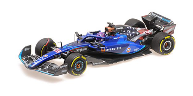 ミニチャンプス 1/43 ウィリアムズ FW45 A.アルボン オースティンGP 2023