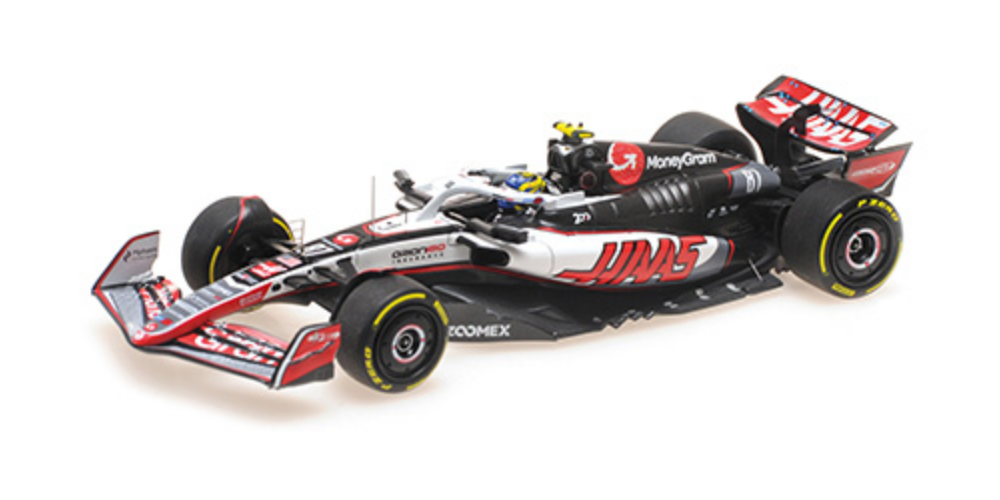 ミニチャンプス  1/43 ハース F1チーム VF-25 O.ベアマン カナダGP 2025 