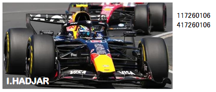 【ミニチャンプス(417260106)ご予約商品4/29締切】1/43 レッドブル RB22 I.ハジャール オーストラリアGP 2026 予価：税込￥19250