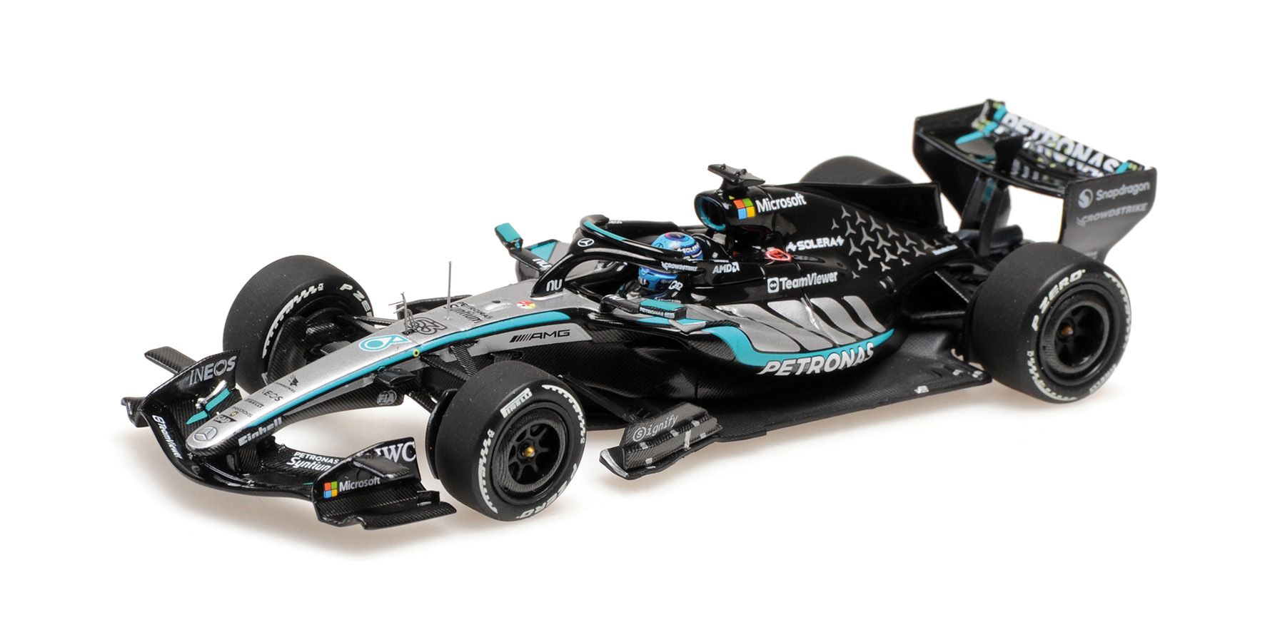 ミニチャンプス 417260163 1/43 メルセデス W17 G.ラッセル 2026年オーストラリアGP 優勝 No.63