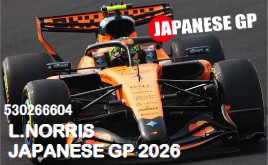 【ミニチャンプス(530266604)ご予約商品5/31締切】1/64 マクラーレン MCL40 L.ノリス 日本GP 2026 予価：税込￥6050