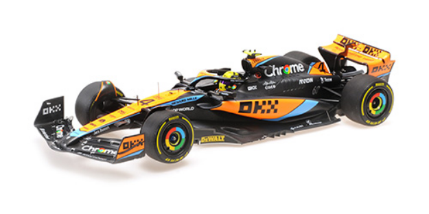  ミニチャンプス 1/18 マクラーレン F1 チーム MCL60 L.ノリス ハンガリーGP 2023 2位