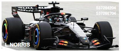 【ミニチャンプス(537266704)ご予約商品4/29締切】1/43 マクラーレン MCL40 L.ノリス 2026 テストバージョン 予価：税込￥19250