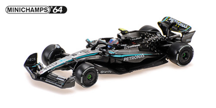 ミニチャンプス 1/64 メルセデス F1チーム W16 K.アントネッリ カナダGP 2025 3位