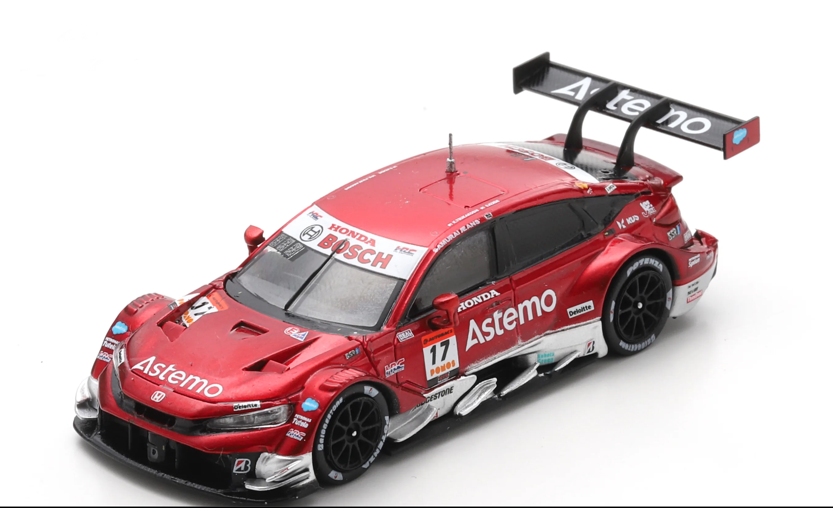 スパーク 1/64 Astemo CIVIC TYPE R-GT 塚越広大／小出峻 2025年SUPER GT GT500 No.17