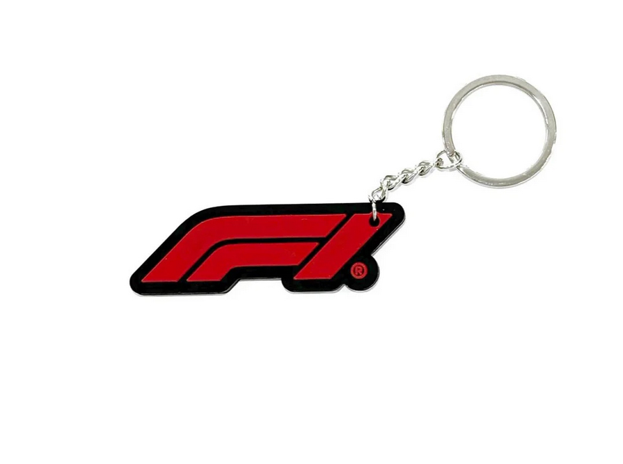 2025 F1オフィシャル ロゴ キーホルダー F1グッズ・ミニカーの