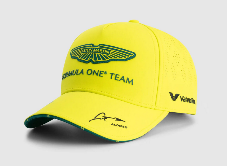 2025 アストンマーティン F1チーム F.アロンソドライバーズキャップ ライムver
