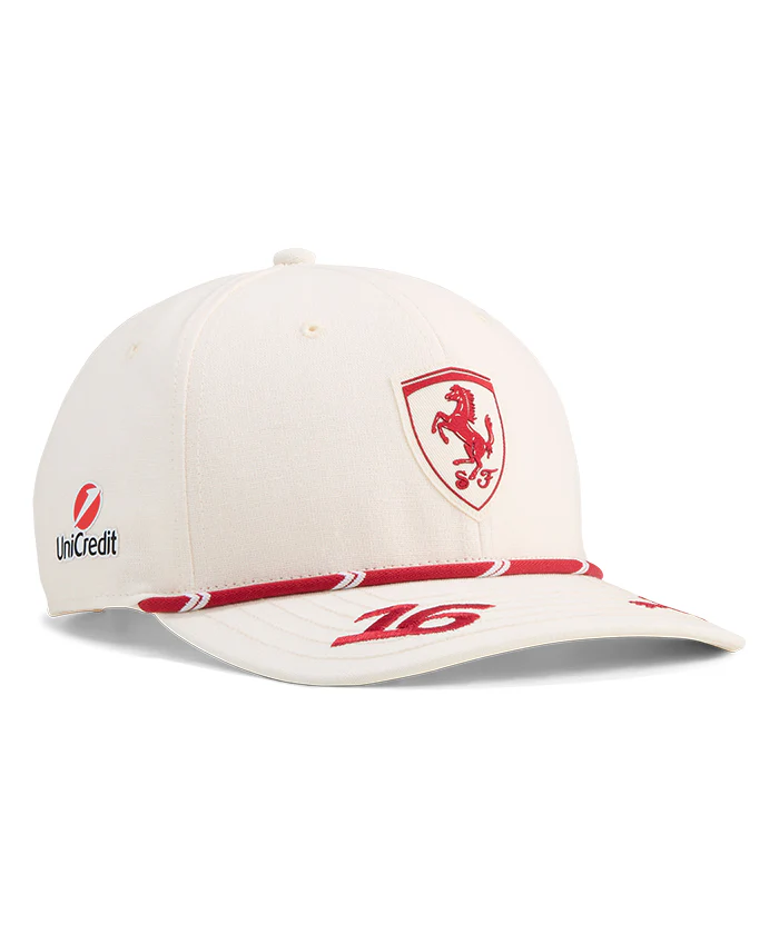 PUMAｘFERRARI フェラーリ 2026 モナコGP限定  C.ルクレールレプリカドライバーズキャップ