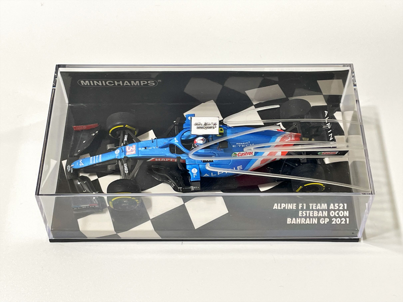 E.オコン直筆サイン入 ミニチャンプス 1/43 アルピーヌA521 TYPEB