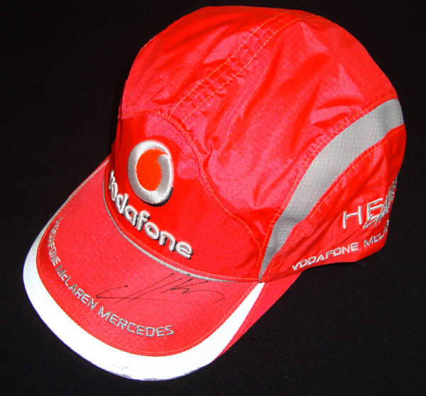 マクラーレン　 H.コバライネン直筆サイン入　ドライバーズキャップ（市販品）