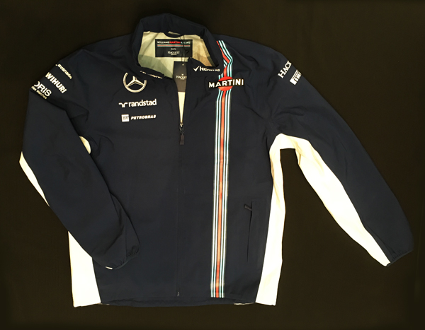 SALE】2016年 ウィリアムズ チーム支給品 チームレインジャケット USED