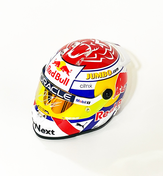 M フェルスタッペン 直筆サイン入 22年オランダgp レッドブル 1 2ヘルメット F１グッズ ミニカーの専門店 Grandprix