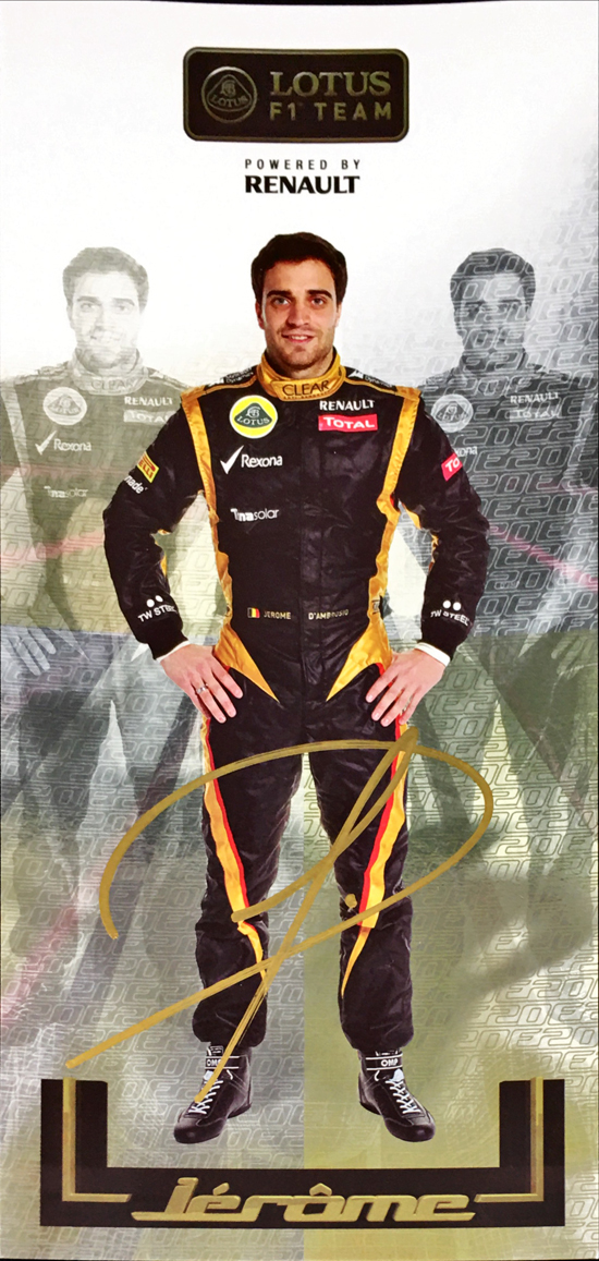 直筆サインドライバーズカード（ラッセル・ラティフィ） F 1メルセデスAMG ジョージラッセル直筆サイン&ドライバーズ