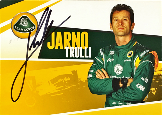 直筆サインドライバーズカード（ラッセル・ラティフィ） F1ウィリアムズ ジョージラッセル、ラティフィ 直筆サイン入り