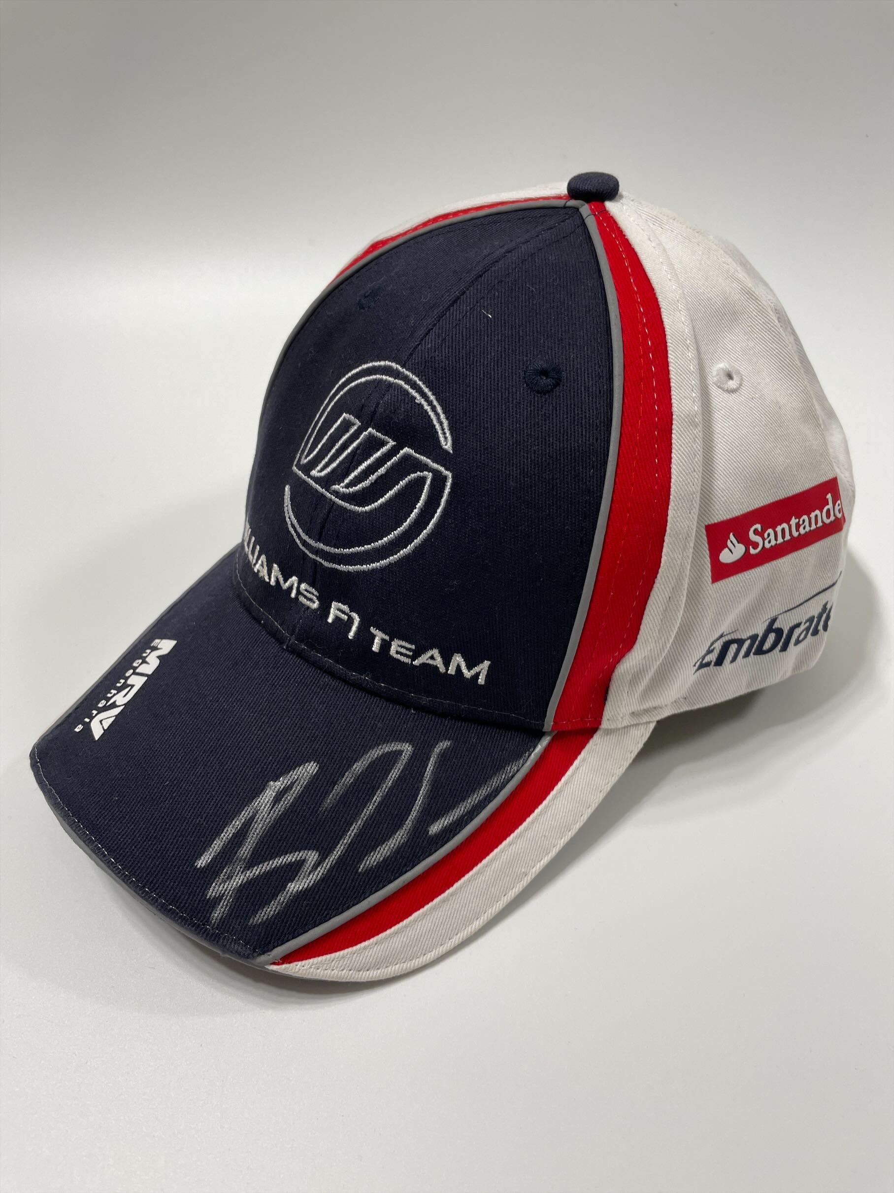 特価キャップ】B.セナ本人用直筆サイン入 ウィリアムズ時代キャップ