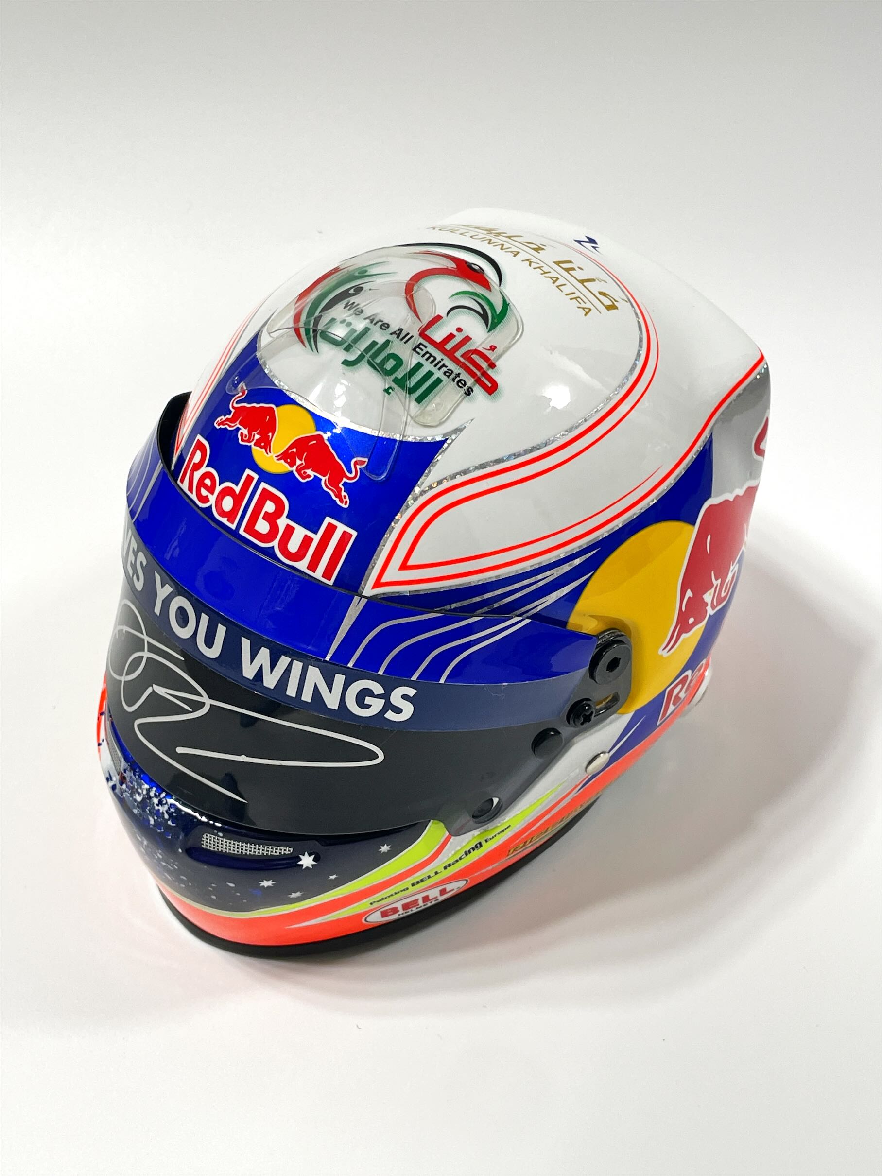 D.リカルド 直筆サイン入り BELL トロロッソ 2014 ヘルメット
