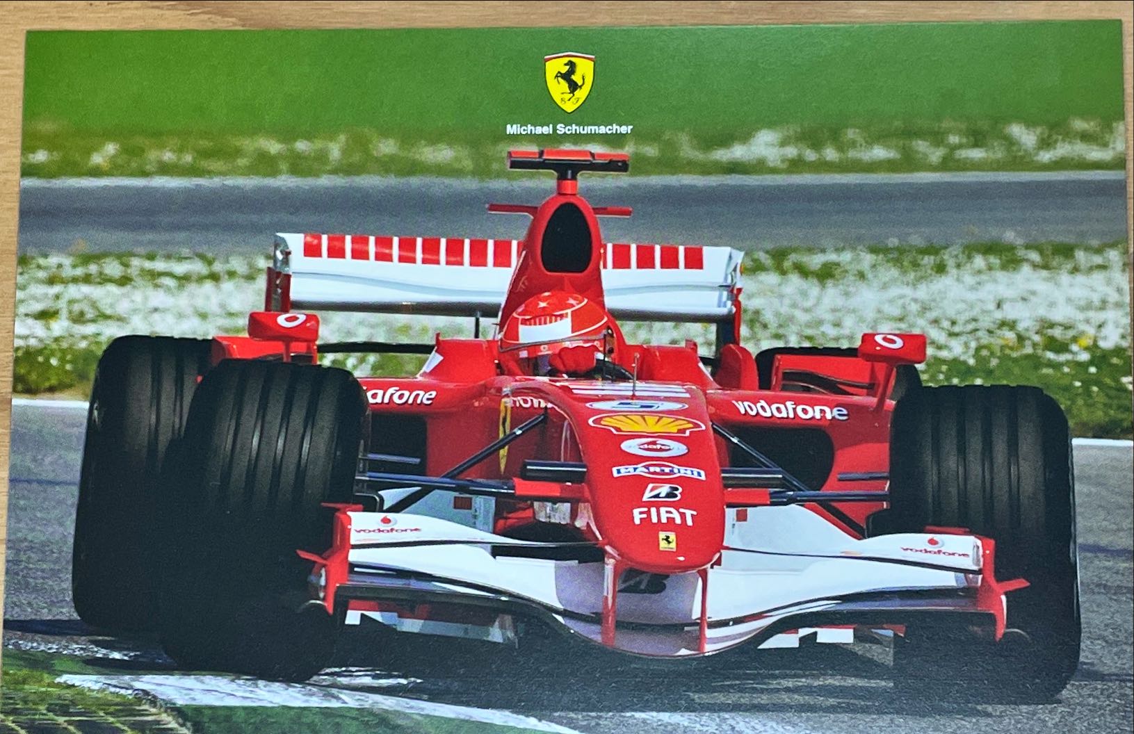 フェラーリ公式 ミハエル・シューマッハ2006ドライバーズカード