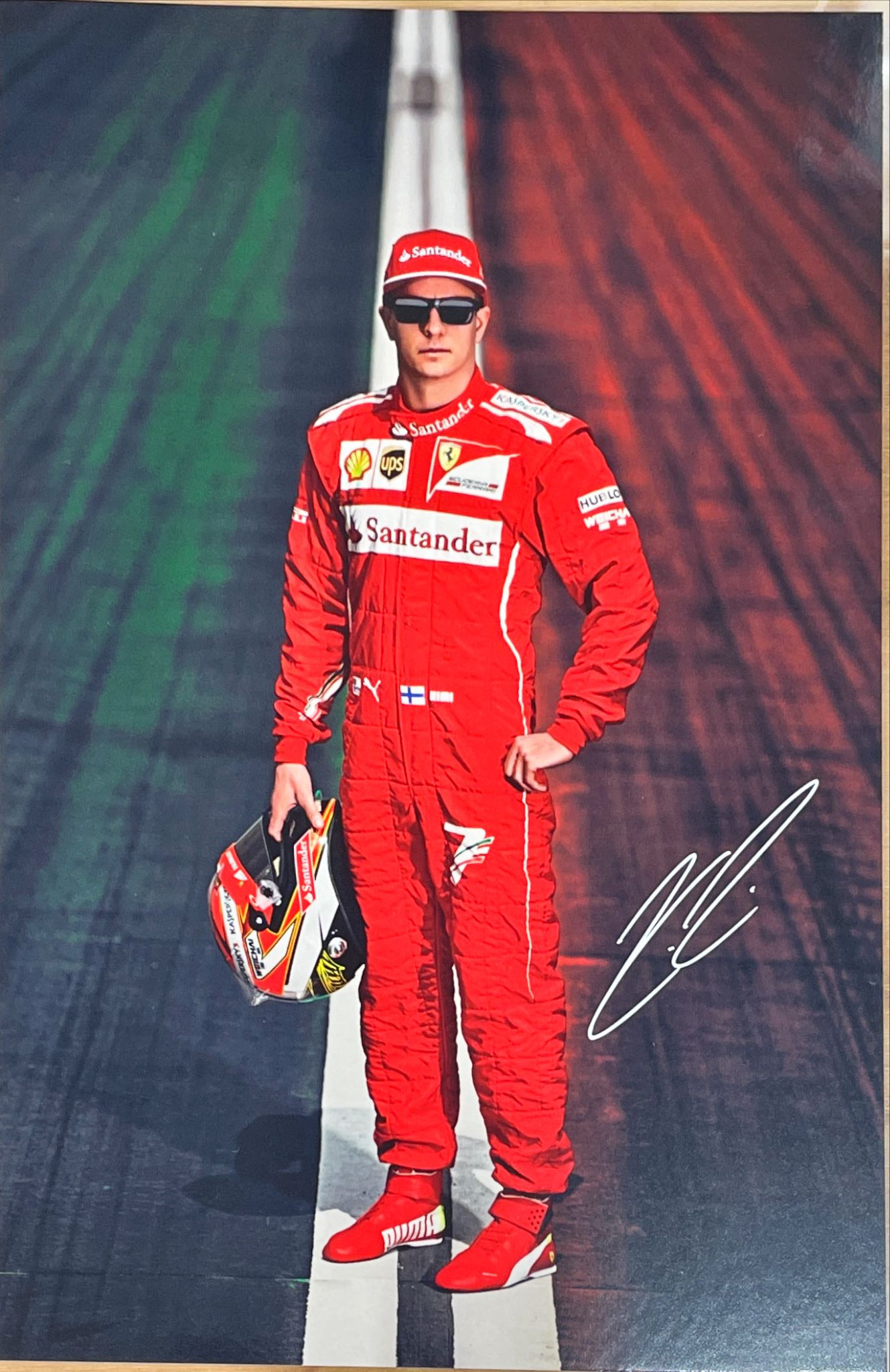 フェラーリ公式 キミ・ライコネン 2014ドライバーズカード
